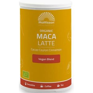 Mattisson Latte maca cacao - ceylon kaneel bio  160 gram