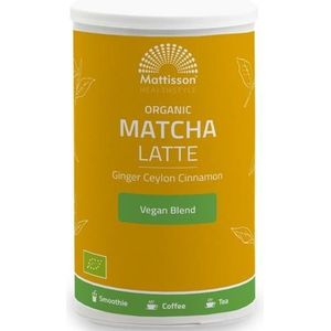 Mattisson Latte matcha gember - Ceylon kaneel bio  140 gram