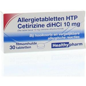 Healthypharm Cetirizine diHCl 10 mg  30 tabletten