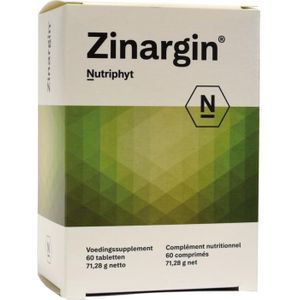 Nutriphyt Zinargin  60 tabletten