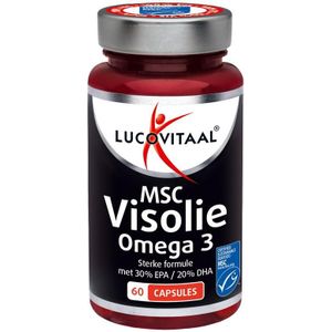 Lucovitaal MSC Visolie omega 3  60 capsules