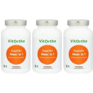 Vitortho Meer in 1 Dagelijks Multi voordeelpak  3x 120 tabletten (= 360 tabletten)