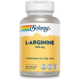 Solaray L-Arginine  100 Vegetarische capsules