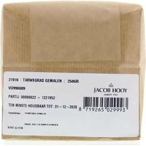 Jacob Hooy Tarwegras gemalen  250 gram