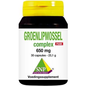 SNP Groenlipmossel complex puur  30 capsules