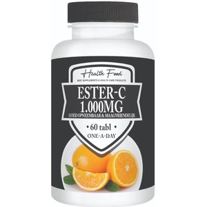 Health Food Ester-C Vitamine C 1.000mg  60 tabletten |