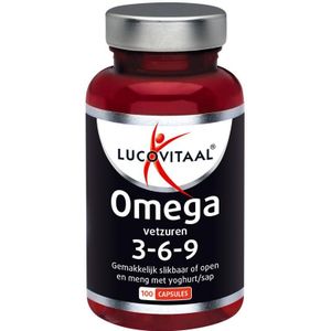 Lucovitaal Omega 3-6-9 100 capsules