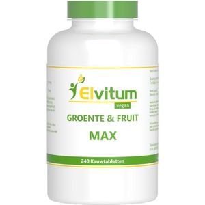 Elvitum (voorheen Elvitaal) Groente en fruit max  240 kauwtabletten
