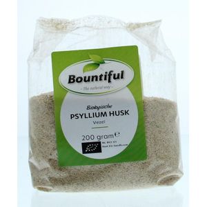 Bountiful Psyllium husk vezel/vlozaad bio  200 gram