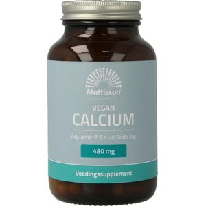Mattisson Calcium uit rode alg Aquamin ca  90 Vegetarische capsules