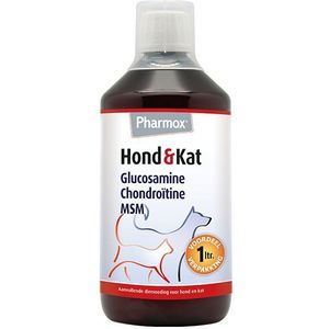 Pharmox Hond & Kat Glucosamine Chondroitine MSM 1 liter