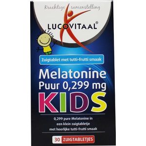 Lucovitaal Melatonine kids puur 0.299mg  30 tabletten