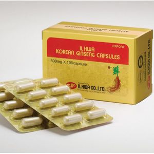 Ilhwa Korean ginseng capsule  100 Capsules