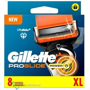 Gillette Fusion pro glide power mesjes  8 Stuks