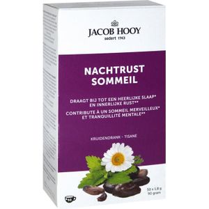 Jacob Hooy Nachtrust theezakjes  50 zakjes