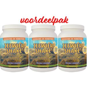 Natusor Zeewier Shake (voorheen Undaria Shake) 500 gram Trio-pak  (3x bus 500 gram)