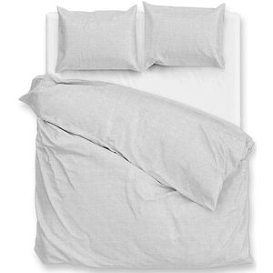 Dekbedovertrek Katoen - (2200x2602 cm) - Blauw/ Groen/ Grijs/ Roze/ Beige Flanel - Dessin: Effen - Zo!Home - Dekbed-Discounter.nl