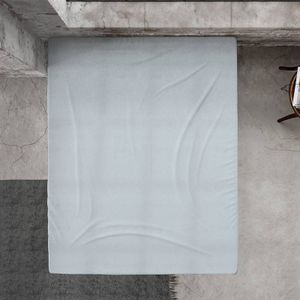 Flanellen Hoeslaken - Grijs - 200x200 cm - Grijs - DreamHouse Bedding