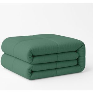1+1 Gratis Wasbaar Easy Dekbed Zonder Overtrek - Zonder Overtrek - Groen - Dekbed-Discounter.nl