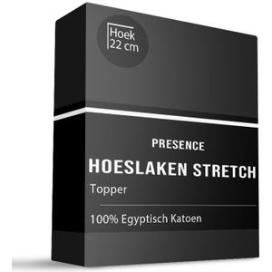 Presence - Hoeslaken - Egyptisch Katoen Stretch - Keuze Uit Meerdere Kleuren