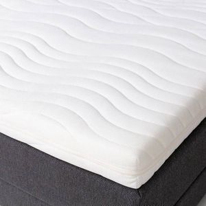 Logeermatras Drome - 70x210 cm met Comfortschuim, Polyether Kern - Van Dekbed Discounter - Comfort: Medium/stevig