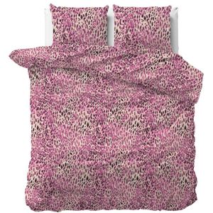 Sleeptime - Aida - Dekbedovertrek - Roze - 140x200 cm - Eenpersoons