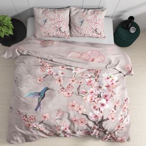 Dreamhouse - Dekbedovertrek Blossy - Roze - 140x200/260 + 1 Kussensloop 60x70