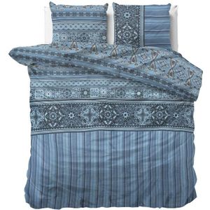 Dekbedovertrek Mia - Lits-Jumeaux (240x220 cm) - Meerkleurig Katoen - Dessin: Patroon - Sleeptime Elegance