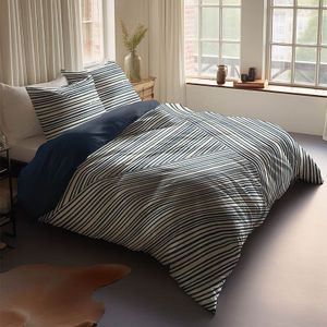 McGregor - Nautic Lines - Dekbedovertrek - Blauw & Meerkleurig - Lits-Jumeaux (240x220 Cm) - Katoen-Satijn