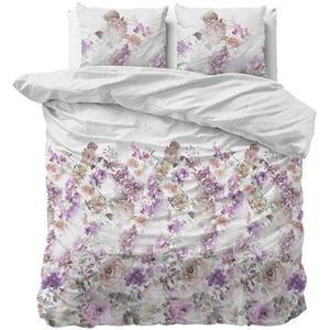 Dekbedovertrek Jenice - Eenpersoons (140x200 cm) - Meerkleurig Polyester-katoen - Dessin: Patroon - Sleeptime Elegance - Dekbed-Discounter.nl