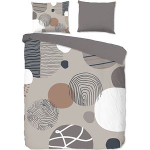 Dekbedovertrek - Grijs - Katoen