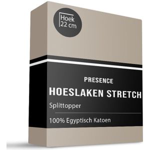 Hoeslaken - Wit - Katoen - Geschikt voor Eenpersoonsmatras