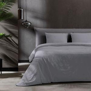 Fresh and Co - Dekbedovertrek - Wit/Blauw/Groen/Taupe/Grijs/Roze/Antraciet - Katoen/Flanel