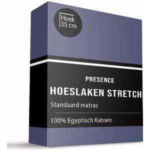 Presence - Hoeslaken - Jersey Katoen - Keuze Uit Meerdere Kleuren