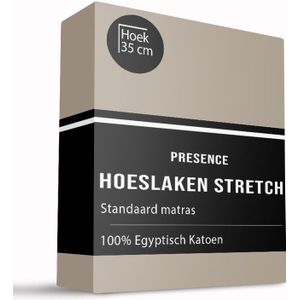 Presence - Hoeslaken - Jersey - Katoen - Keuze Uit Meerdere Kleuren