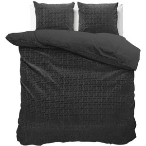 Sleeptime Fashion Dekbedovertrek - 240x200/220 + 2 kussenslopen 60x70 - Grijs - Eenpersoons
