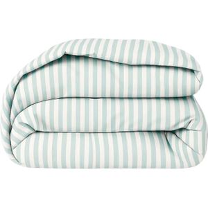 1+1 Gratis Wasbaar Easy Dekbed Zonder Overtrek - Zonder Overtrek - Streep - Blauw - Dekbed-Discounter.nl