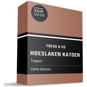 Hoeslakens - Katoen - Wit
