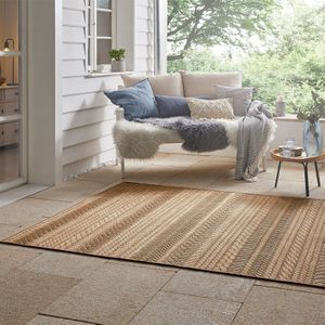 Buitenkleed Arrows - Mokka maat: 290x200cm - materiaal: - Dekbed-Discounter.nl