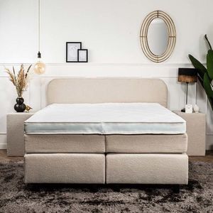 Topmatras Deluxe - NASA Traagschuim - 180x210 cm met Traagschuim Kern - Van Aeroplus - Comfort: Zacht - Dekbed-Discounter.nl