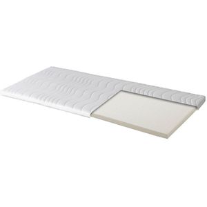 Silverline Topmatras Latex - 140x200 cm met Latex Kern - Van Dekbed Discounter - Comfort: Medium