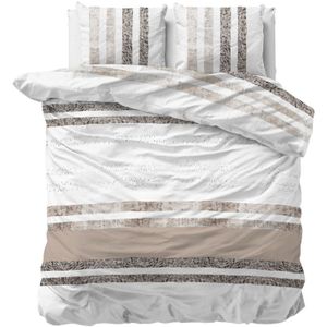 Sleeptime Classy - Loza - Dekbedovertrek - Groen - Lits-Jumeaux (240x220 Cm) - Microvezel
