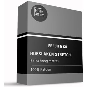 Hoeslakens - Katoen - Wit