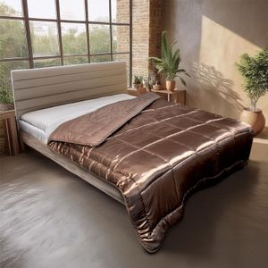 Dekbed Easy Dekbed Luxe Satijn - Easy - zonder overtrek - 200x200 cm (Tweepersoons) - Zydante - 250 GSM - Dekbed-Discounter.nl