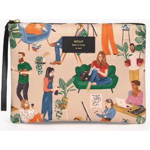 Wouf Accessories XL Pouch Bag Recycled Collection Cozy