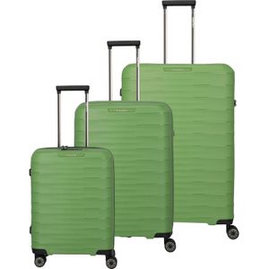 Travelite Mooby 3-tlg. Koffer-Set L/M/S, 4w Grün