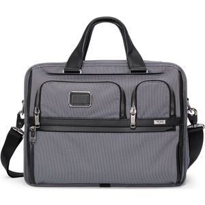 Tumi Alpha X Expandable Organizer Laptoptasche + GRATIS HOTELGUTSCHEIN  Meteor Grey