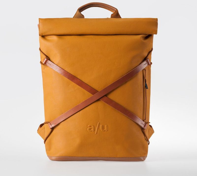 aunts &amp; uncles Japan Osaka Rolltop Rucksack mit 15&quot; Notebookfach butterscotch