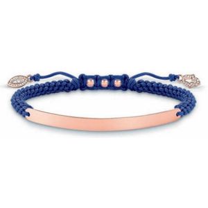 Armband Dames Thomas Sabo LBA0068-898-1 Blauw Roze goud Zilver