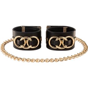 Asche & Gold - Beatrice II Duo Handschellen | Schwarz Größe L